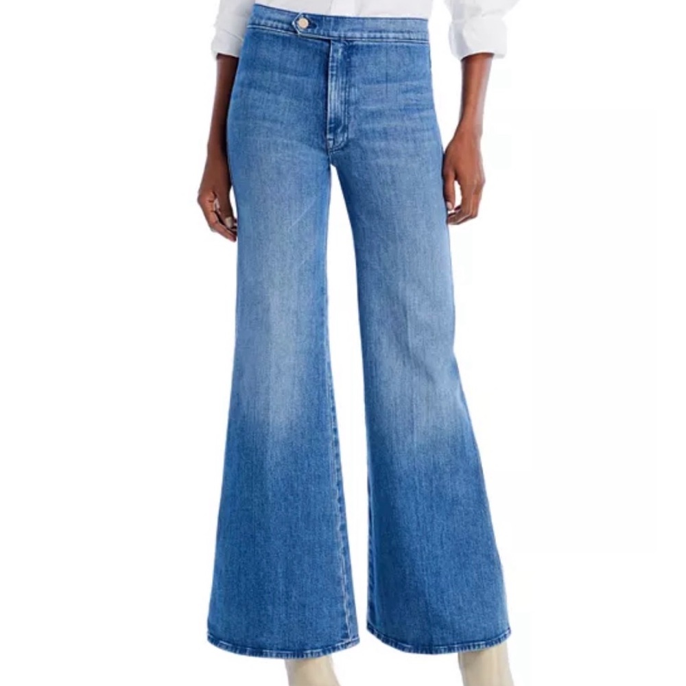 NWT- Women’s Mother The Tab Roller High Rise Flare Leg Jeans Jeans -27